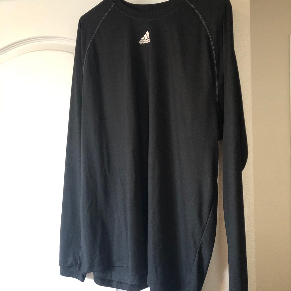 Men’s black adidas long sleeve shirt size XL